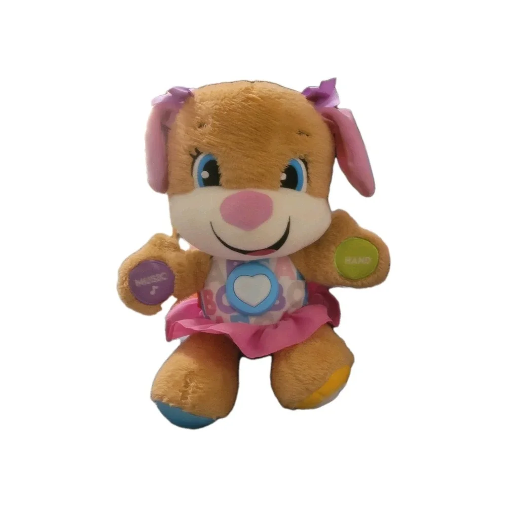 Fisher Price Laugh & Learn Sis Smart Stages Electronic Puppy Plush Toy 2017 READ